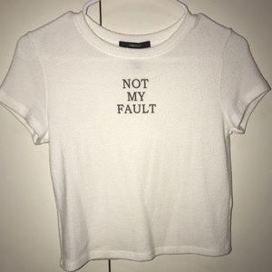 ✰ Cropped T-Shirt from Forever 21 ✰